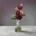Ruby-Pink Gladiolus Flower