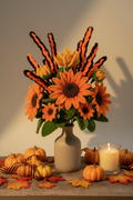 Happy Halloween Fall Bouquet Centerpiece – Forever Flowers